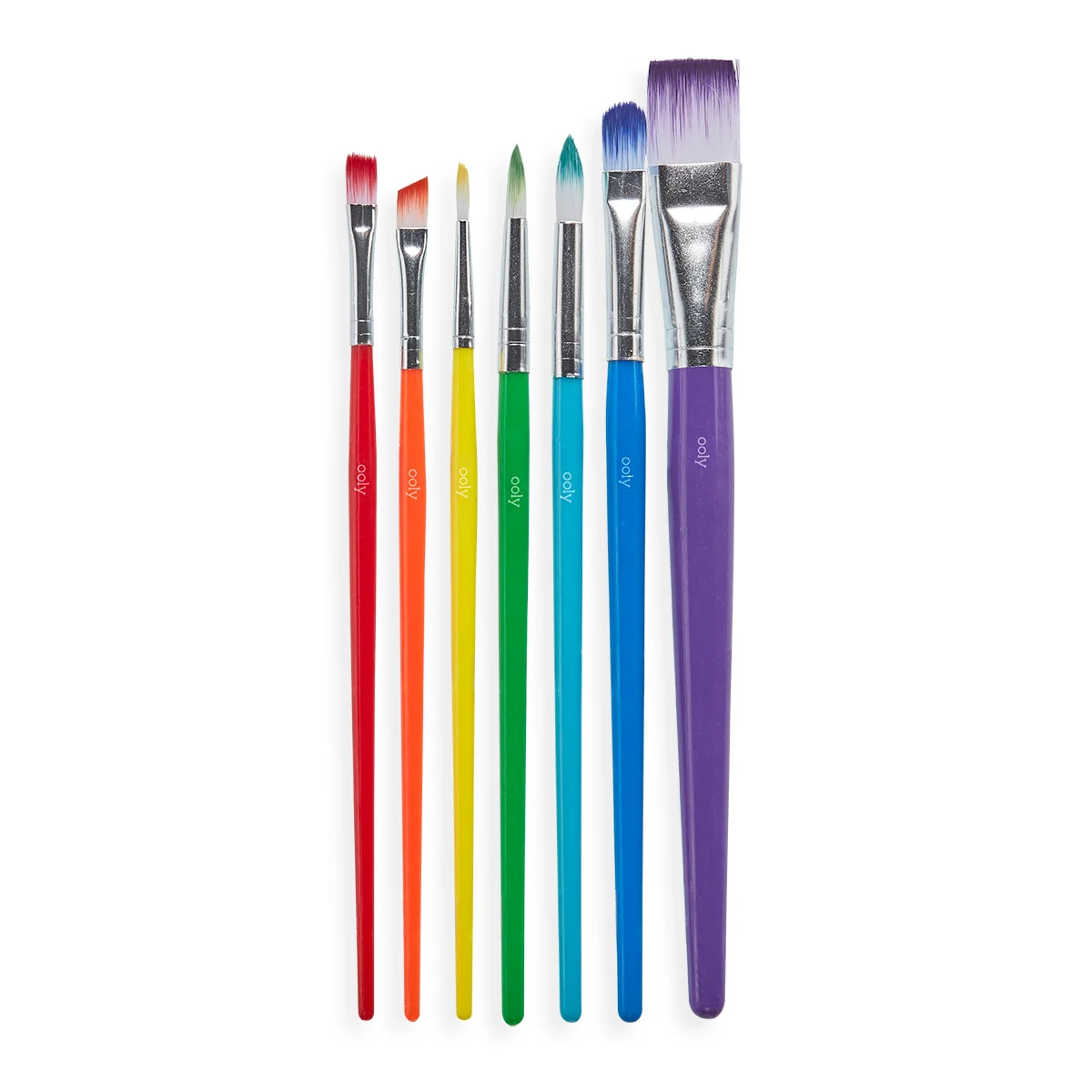 Ooly Lil' Paint Brush Set- Set of 7 - Image 2