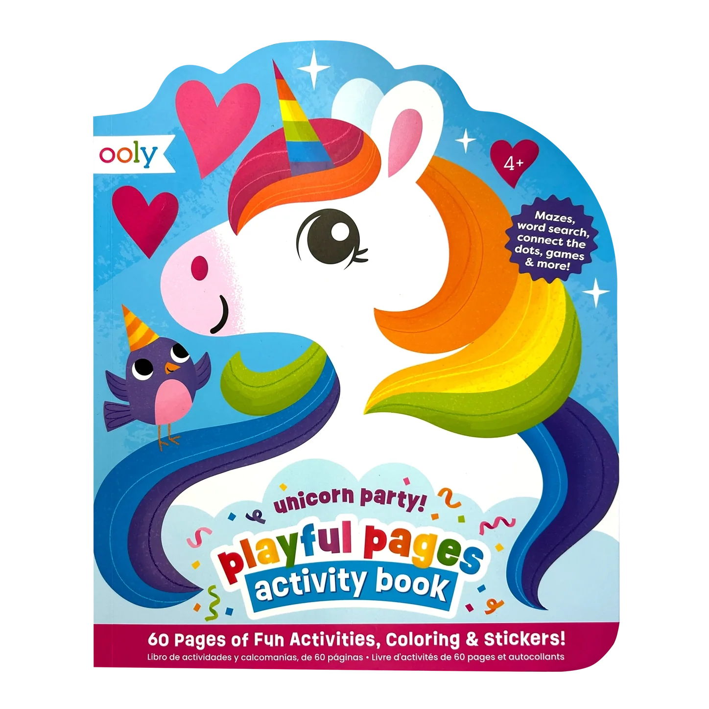 Ooly Playful Pages Activity Book - Unicorn Party