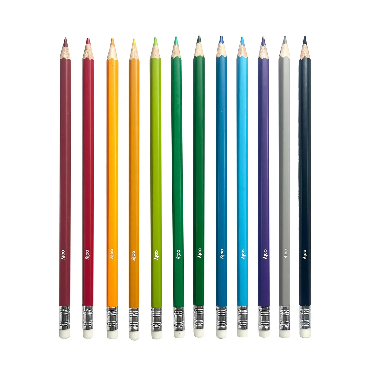 Ooly Un-Mistakeables! Erasable Colored Pencils - Set of 12 - Image 2