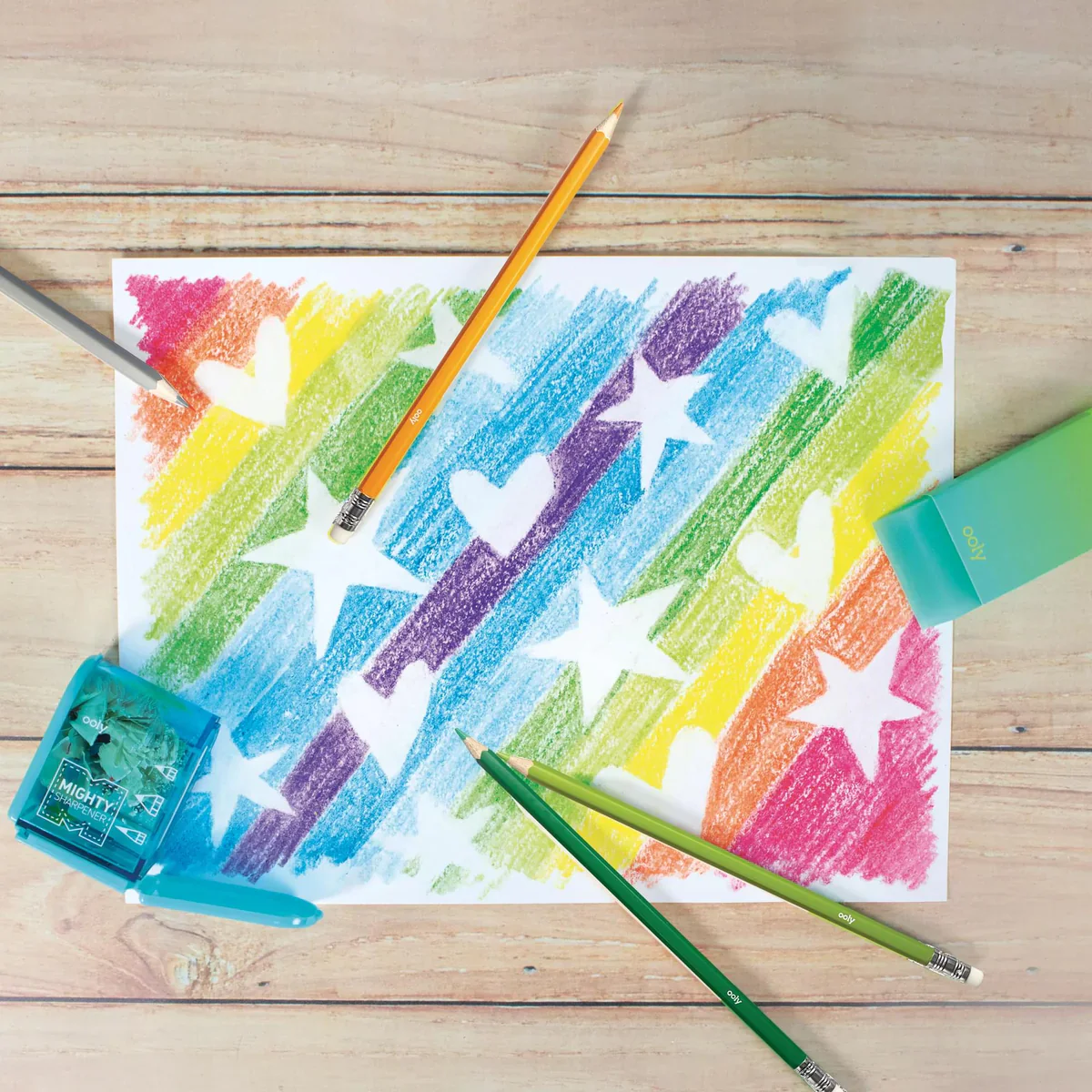 Ooly Un-Mistakeables! Erasable Colored Pencils - Set of 12 - Image 4