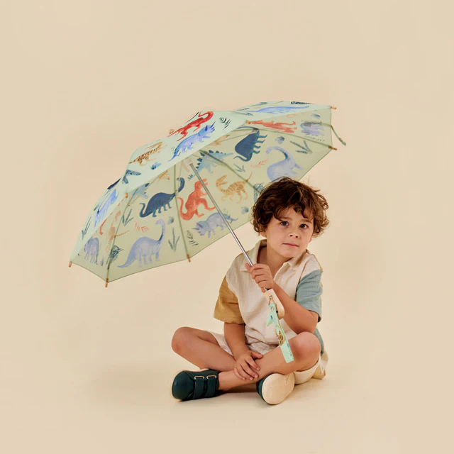 Original Duckhead Duckling x Meri Meri Umbrella For Kids – Dinosaur - Image 6