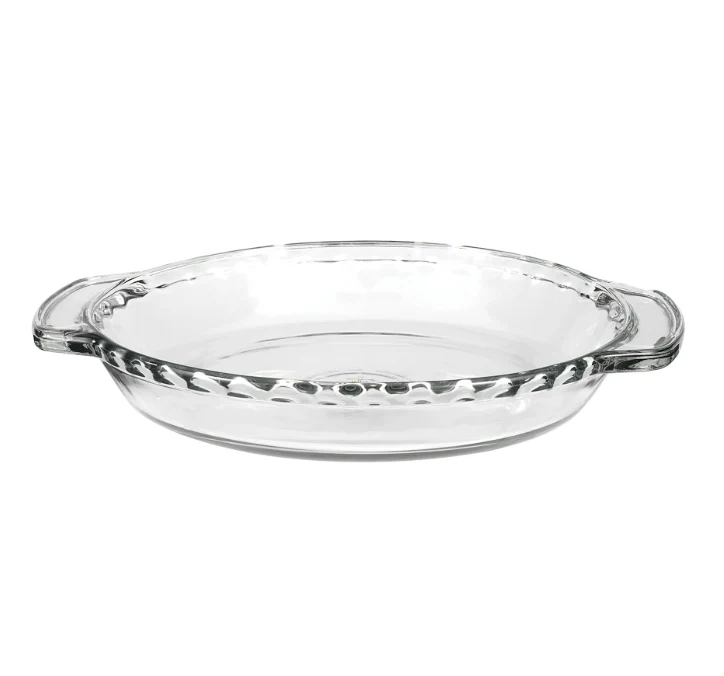 Oven Basics Deep Glass Pie Plate – 9.5