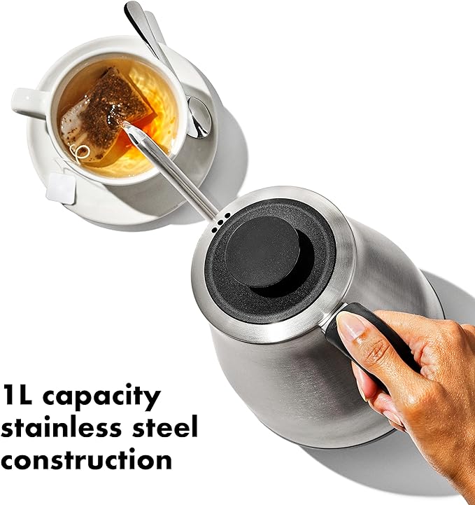 OXO Adjustable Temperature Pour-Over Electric Kettle - Image 5