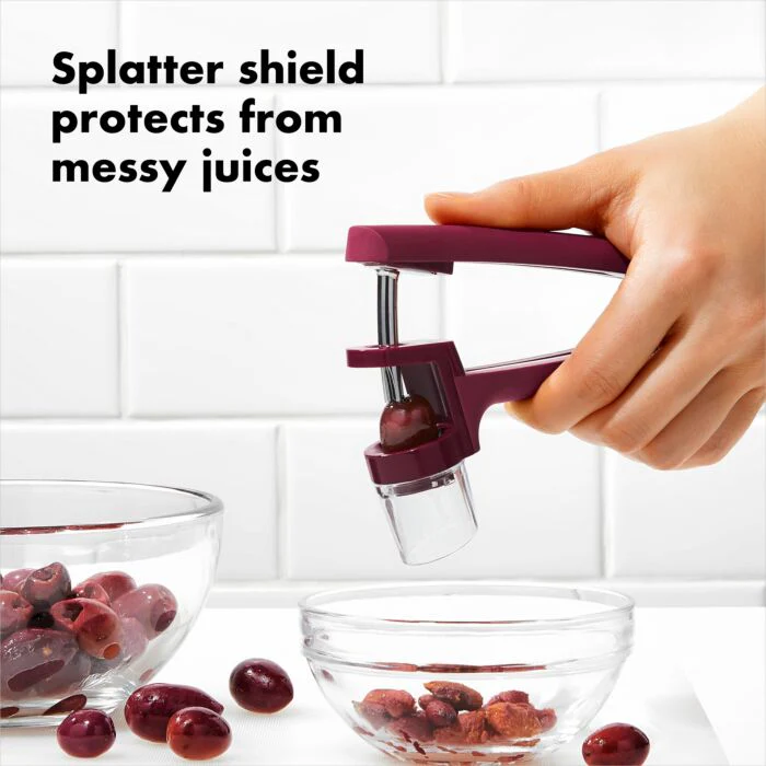 OXO Cherry & Olive Pitter - Red - Image 6