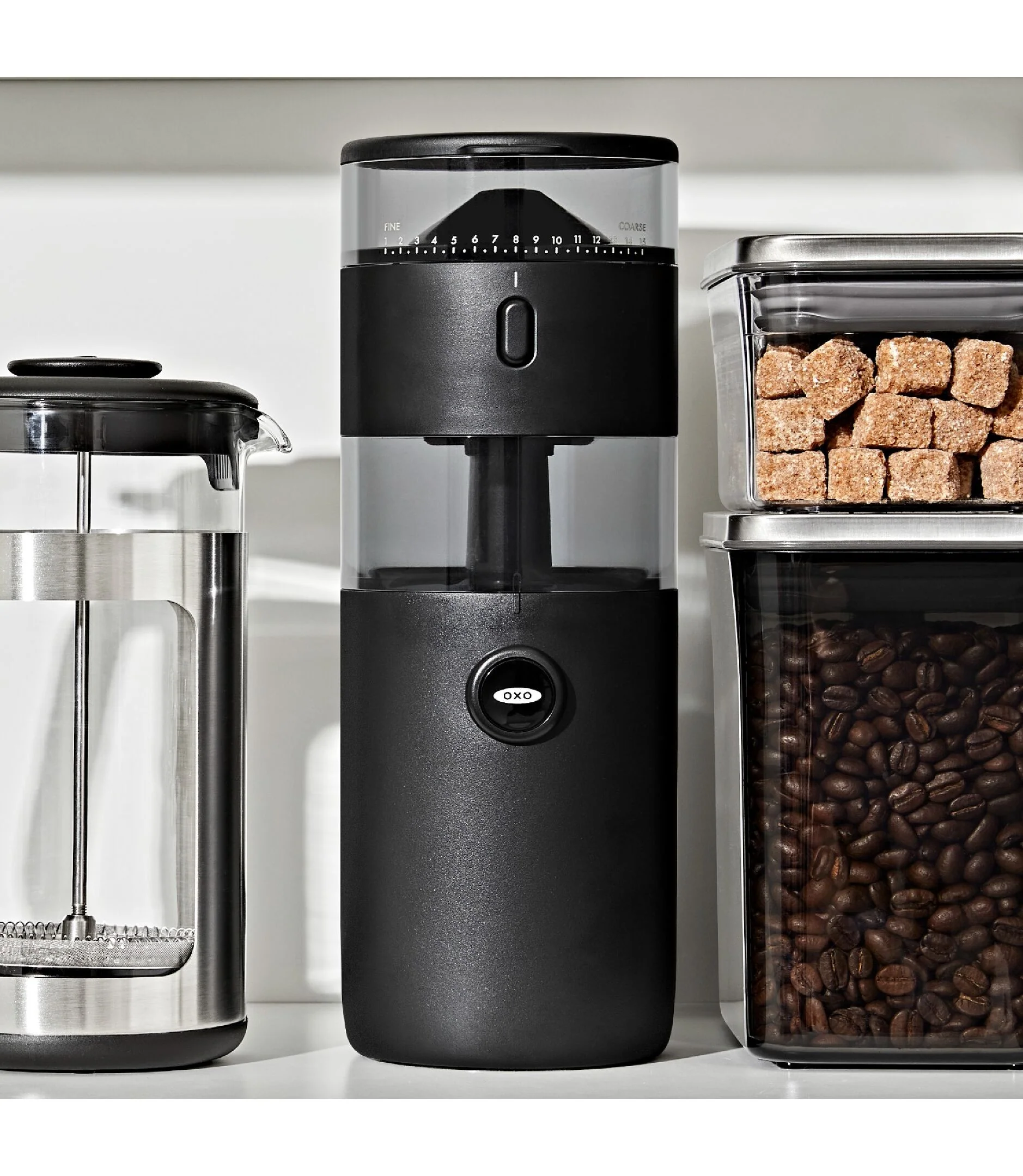 OXO Compact Conical Burr Coffee Grinder – 11" x 4" - Image 7