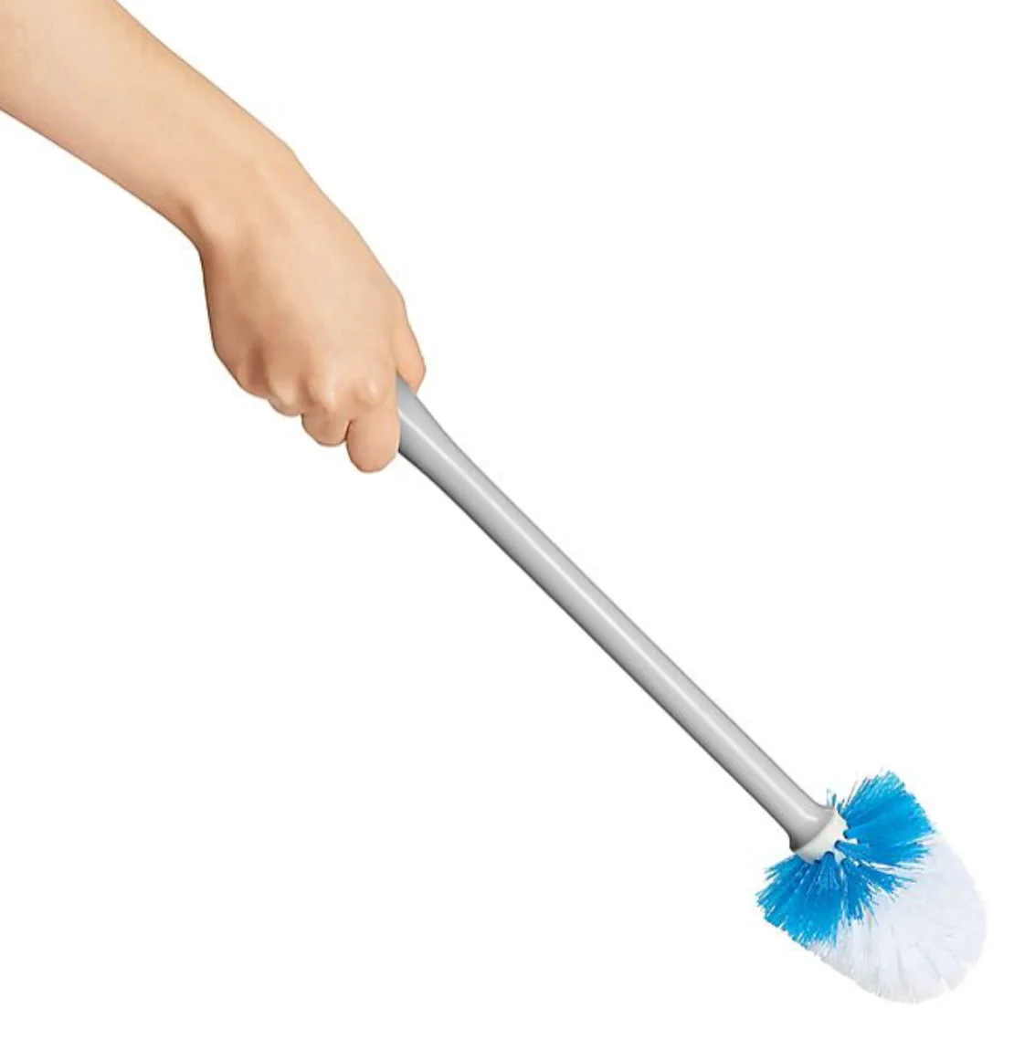 OXO Compact Toilet Brush & Canister – Gray - Image 3