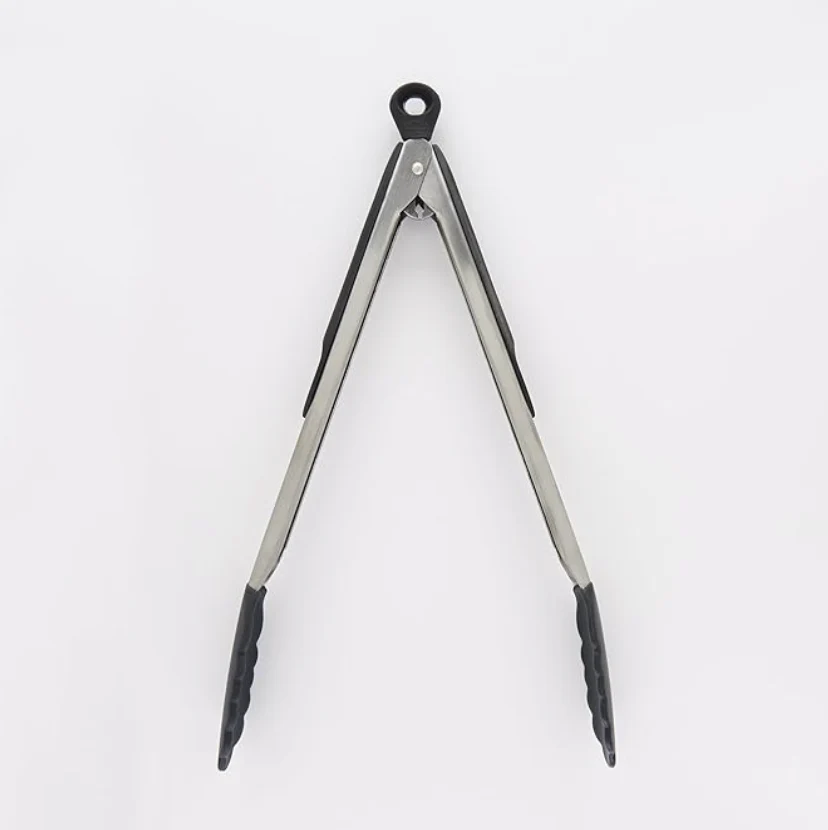 OXO Good Grips Tongs with Silicone Head – 12" - Image 3