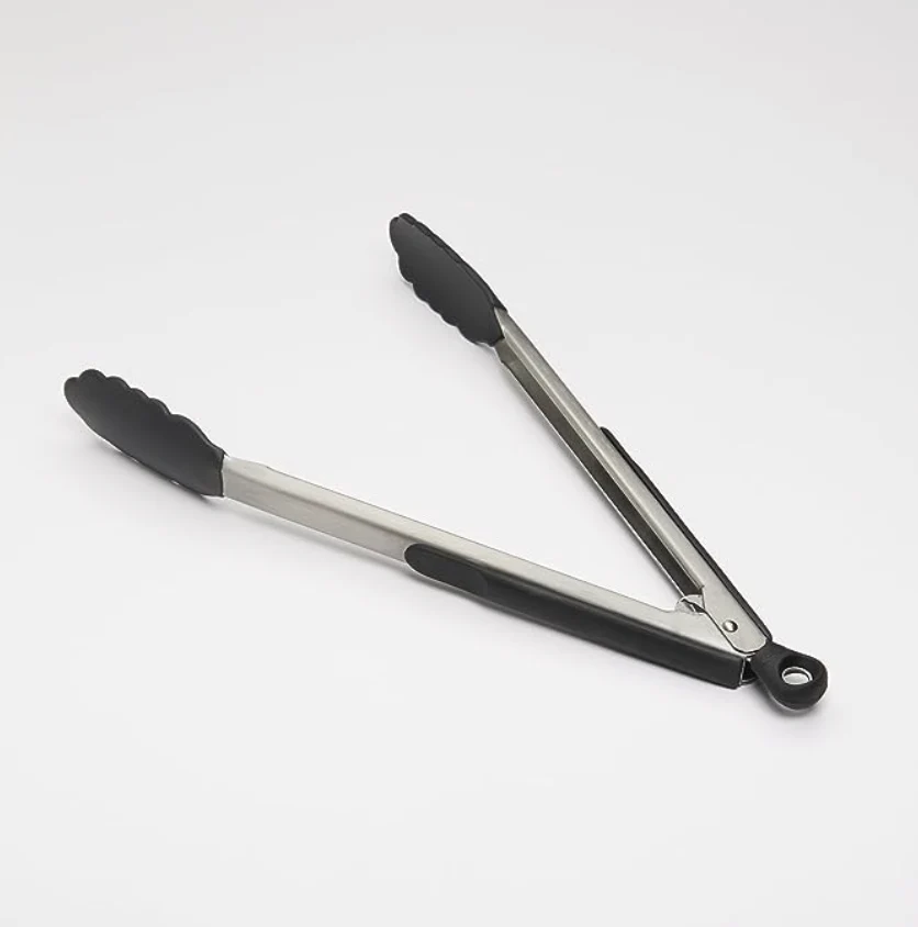 OXO Good Grips Tongs with Silicone Head – 12" - Image 4