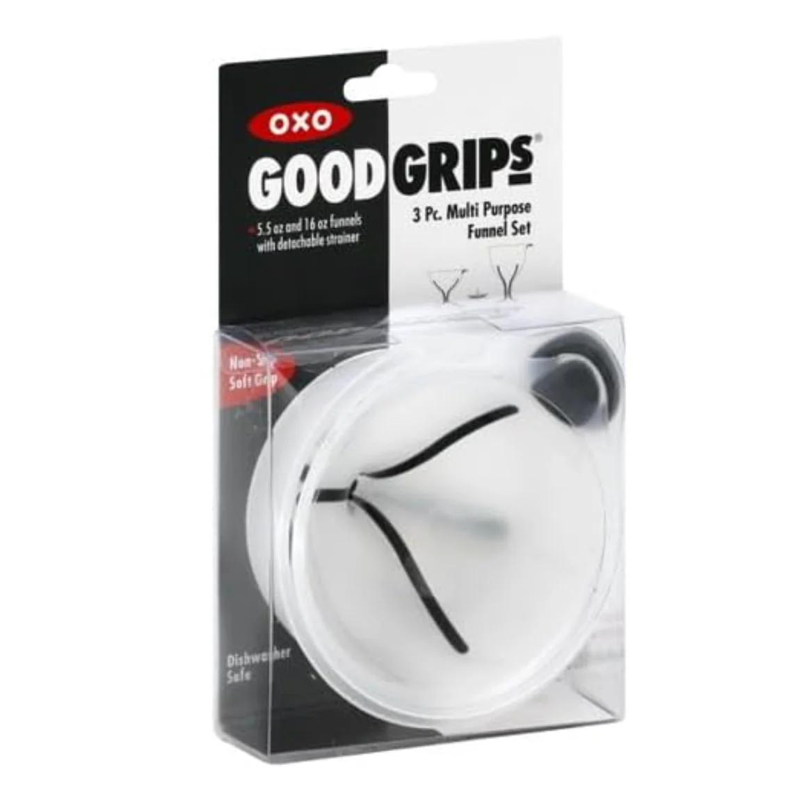 OXO Good Grips Multi-Purpose Funnel Set β 3-Piece - Image 2
