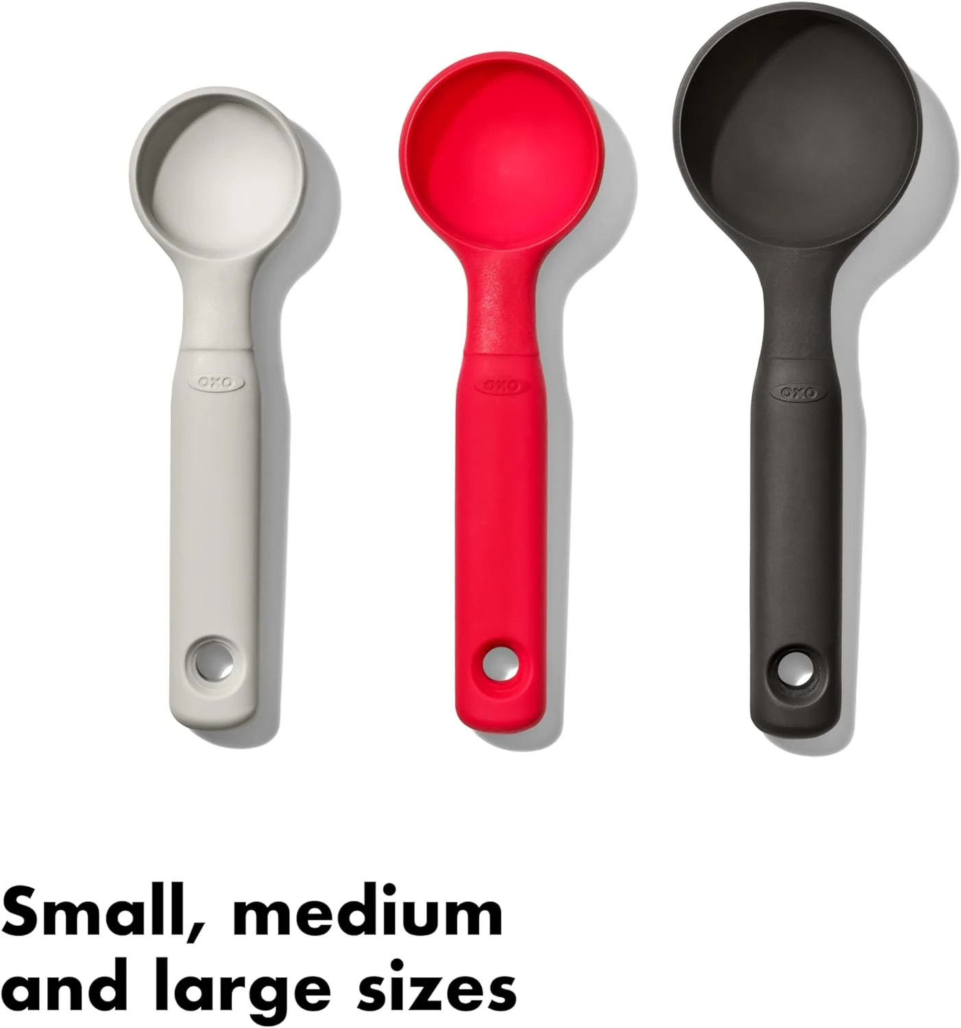 OXO Good Grips 3-Piece Silicone Cookie Scoop Set - Image 2