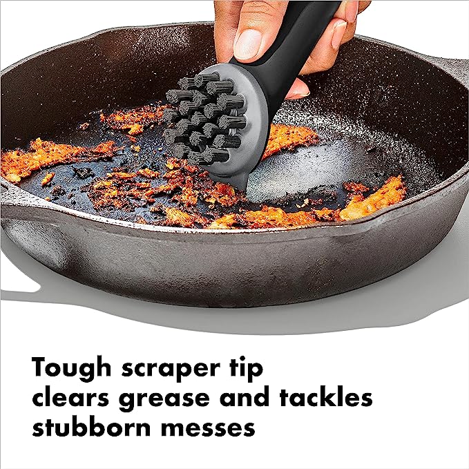 OXO Good Grips Cast Iron Brush - Image 6