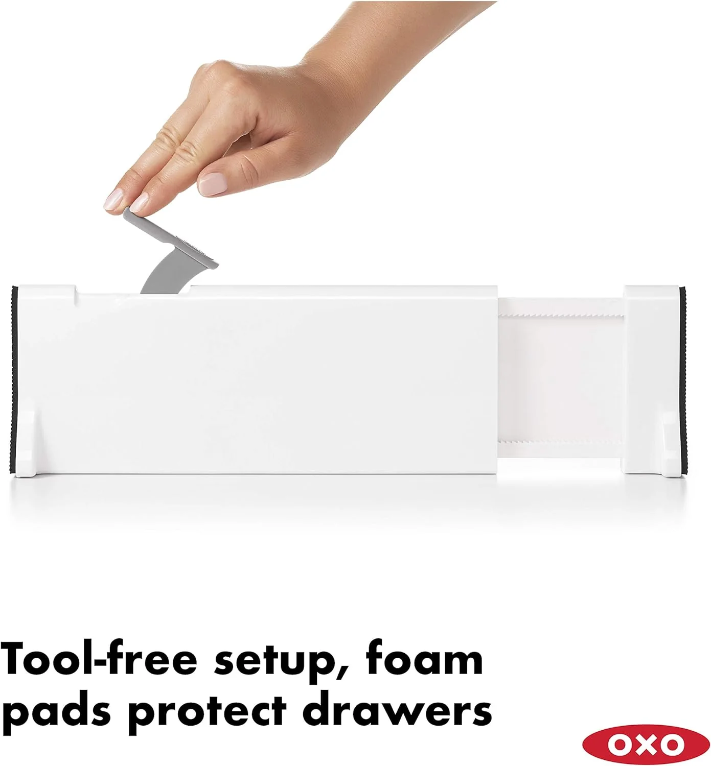 OXO Good Grips Expandable Dresser Drawer Divider - 2 Pack - Image 2