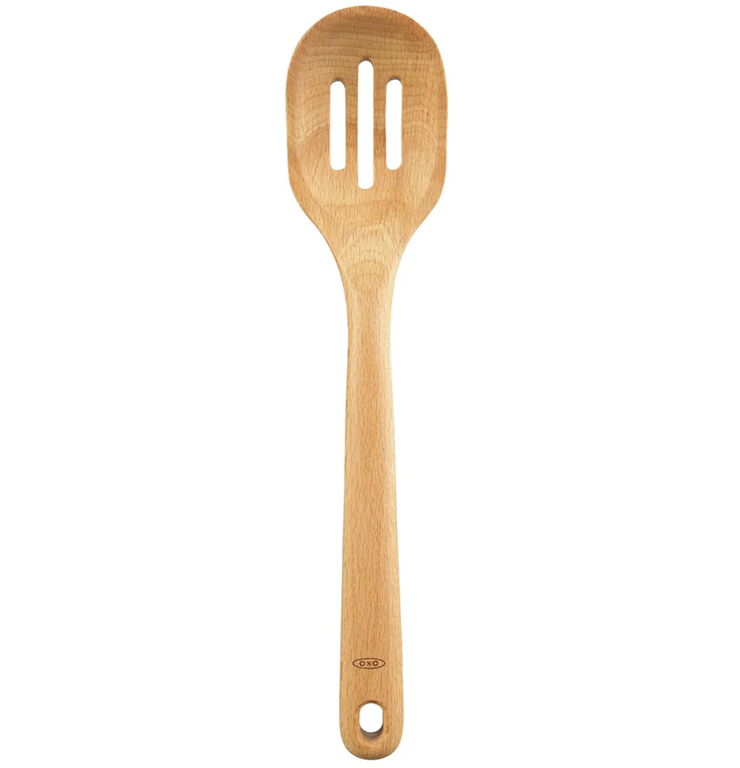 OXO Good Grips Large Wooden Slotted Spoon - Image 2
