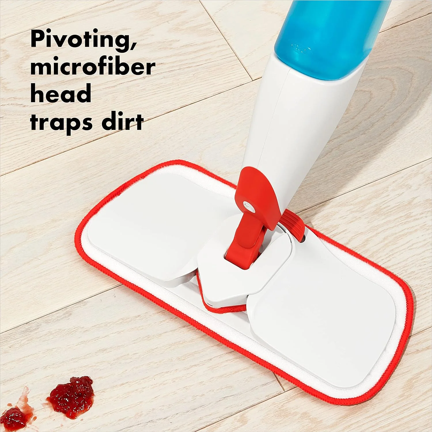 OXO Good Grips Microfiber Spray Mop with Slide-Out Scrubber - Upper East Side Delivery Only - Image 3