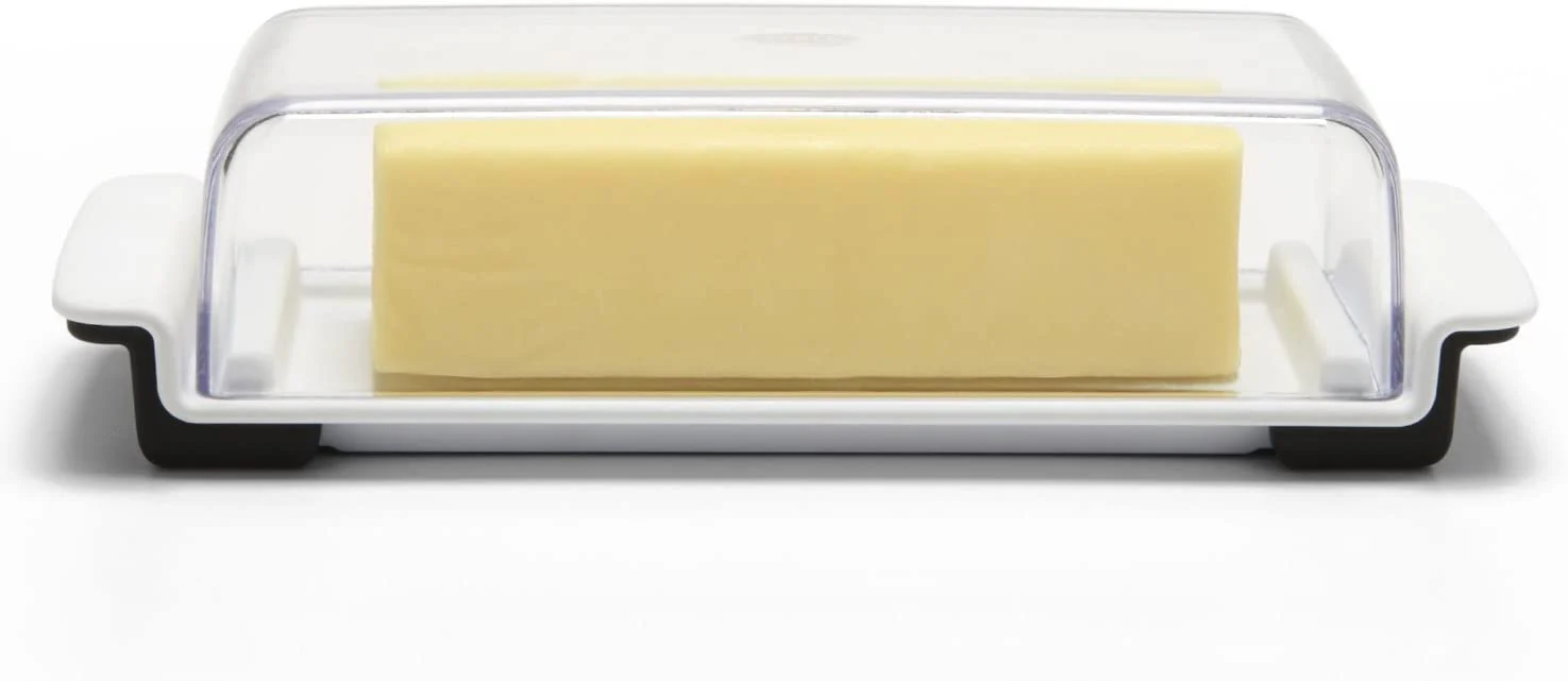 OXO Good Grips Clear Plastic Butter Dish - Image 2
