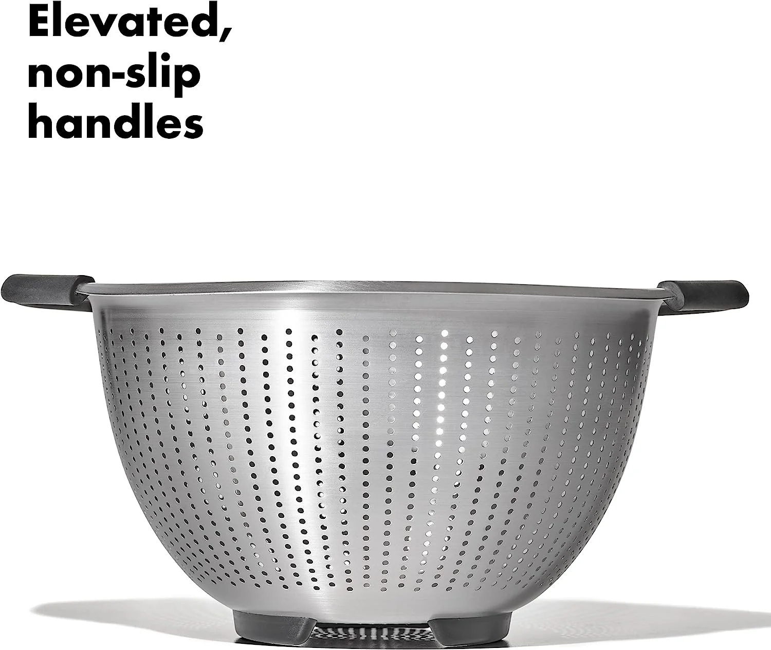 OXO Good Grips Stainless Steel 5 qt./ 4.7 L Colander - Image 5