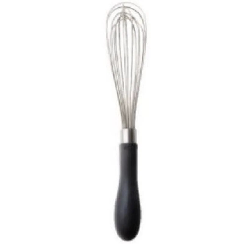 OXO Good Grips Whisk Stainless Steel/Black โ 9-In.