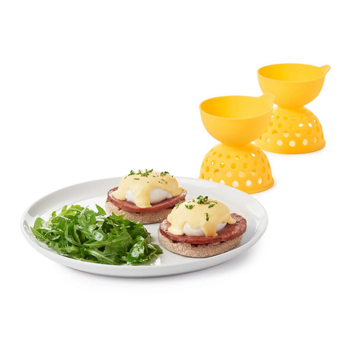Oxo Silicone Egg Poacher (Set of 2) - Image 5
