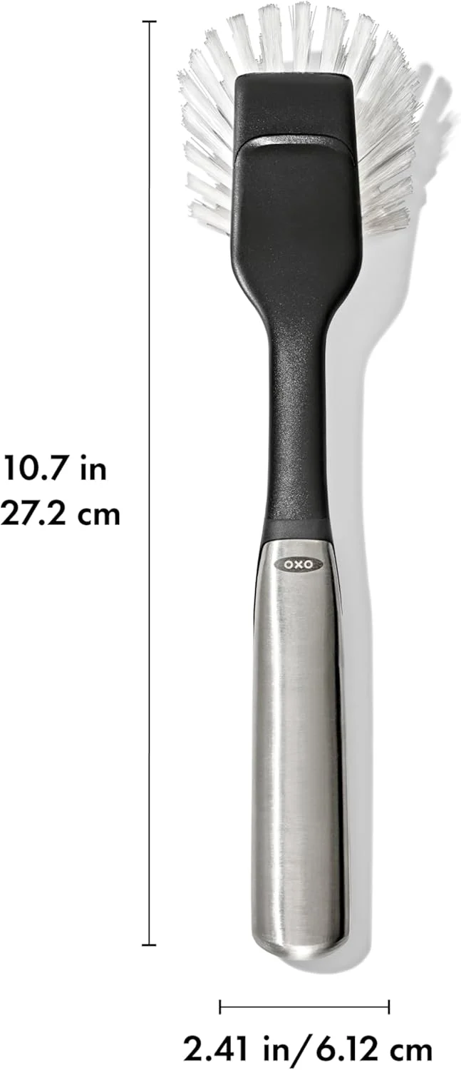 OXO Steel Dish Brush with Replaceable Head - Image 2
