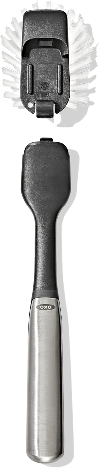 OXO Steel Dish Brush with Replaceable Head - Image 3