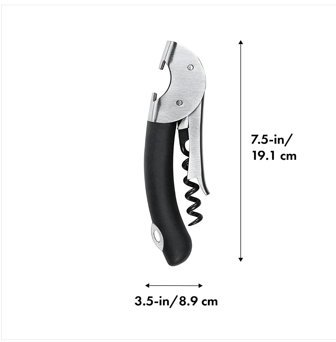 OXO Steel Double Lever Waiter's Corkscrew - Image 2