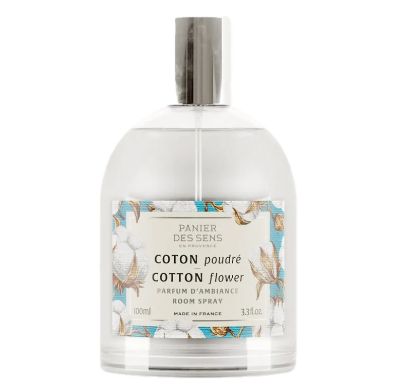 Panier Des Sens En Provence Room Spray – 3.4oz. – Cotton Flower