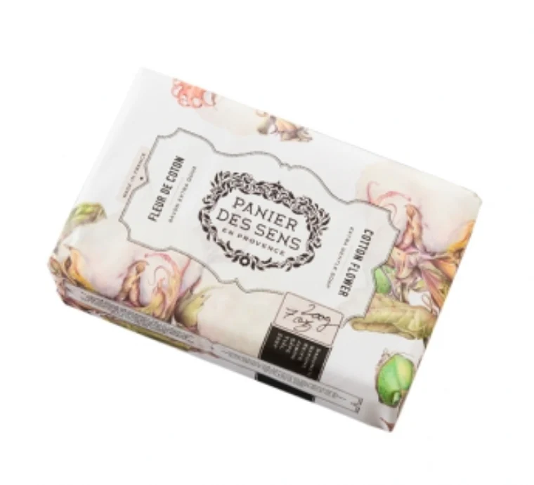Panier Des Sens Extra Soft Vegetal Soap – Cotton Flower - 200G - Image 2
