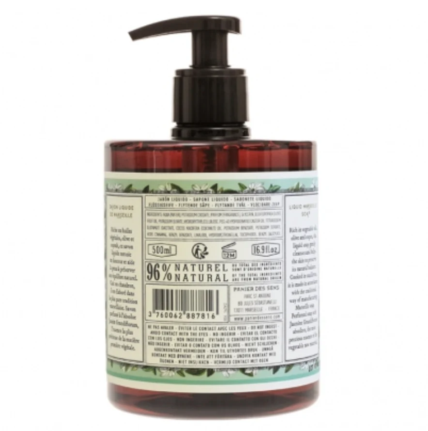 Panier Des Sens Liquid Marseille Soap – Precious Jasmine - 500ML - Image 2