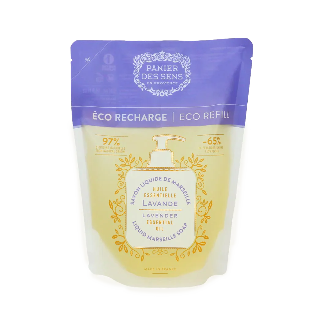Panier Des Sens Liquid Marseille Soap Refill – Relaxing Lavender - 16.9oz