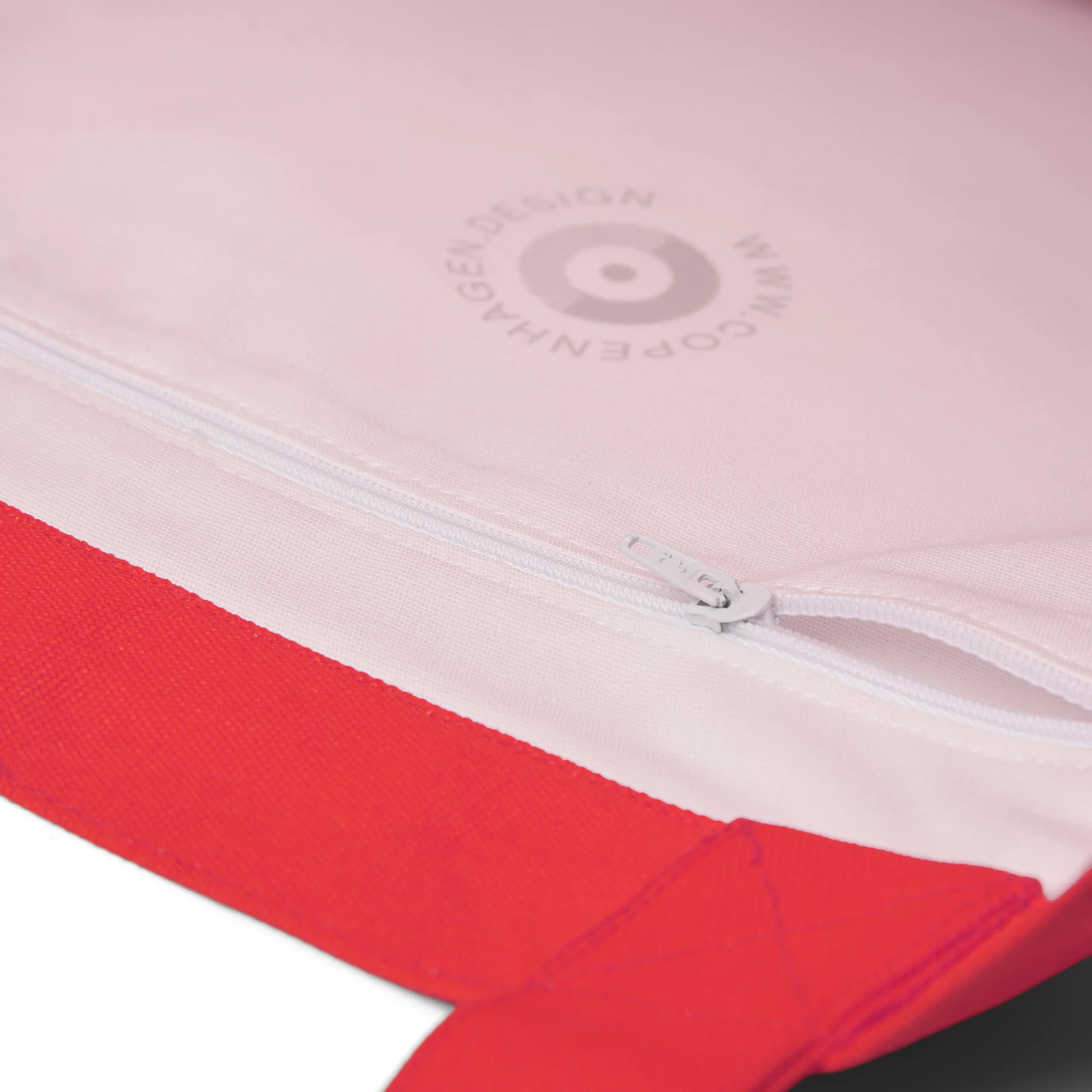 PANTONE Canvas Tote Bag – Red 2035 - Image 4
