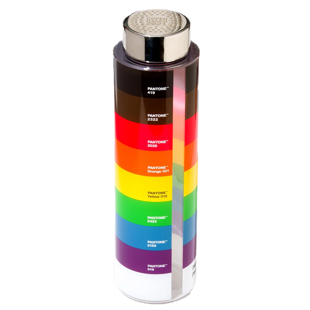 Pantone Tritan Drinking Bottle - Pride – 16.9oz. - Image 2