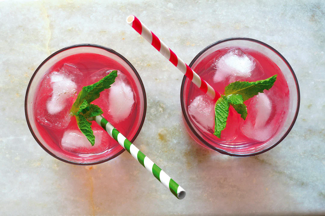 Paper Drinking Straws – Stripe – 100ct - Image 3