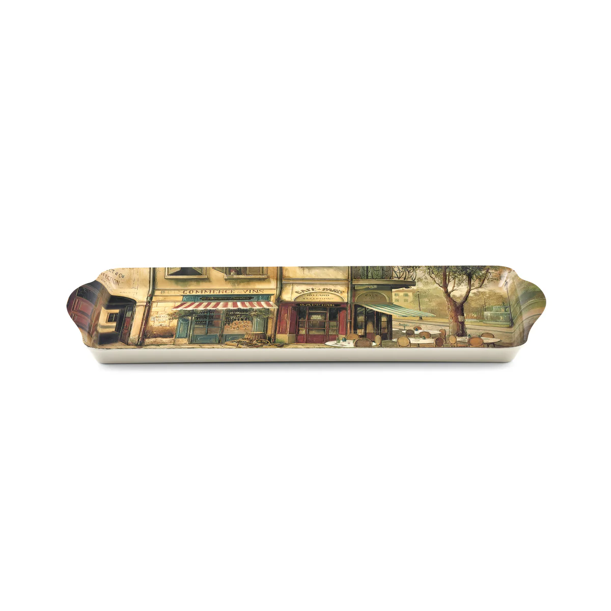 Parisian Scenes Sandwich Tray – 15.25 x 6.5" - Image 2