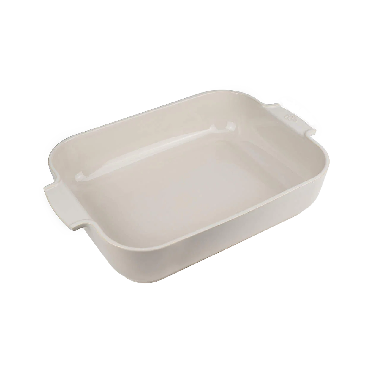 Peugeot Appolia Rectangular Ceramic Casserole Baking Dish – 10" – Ecru