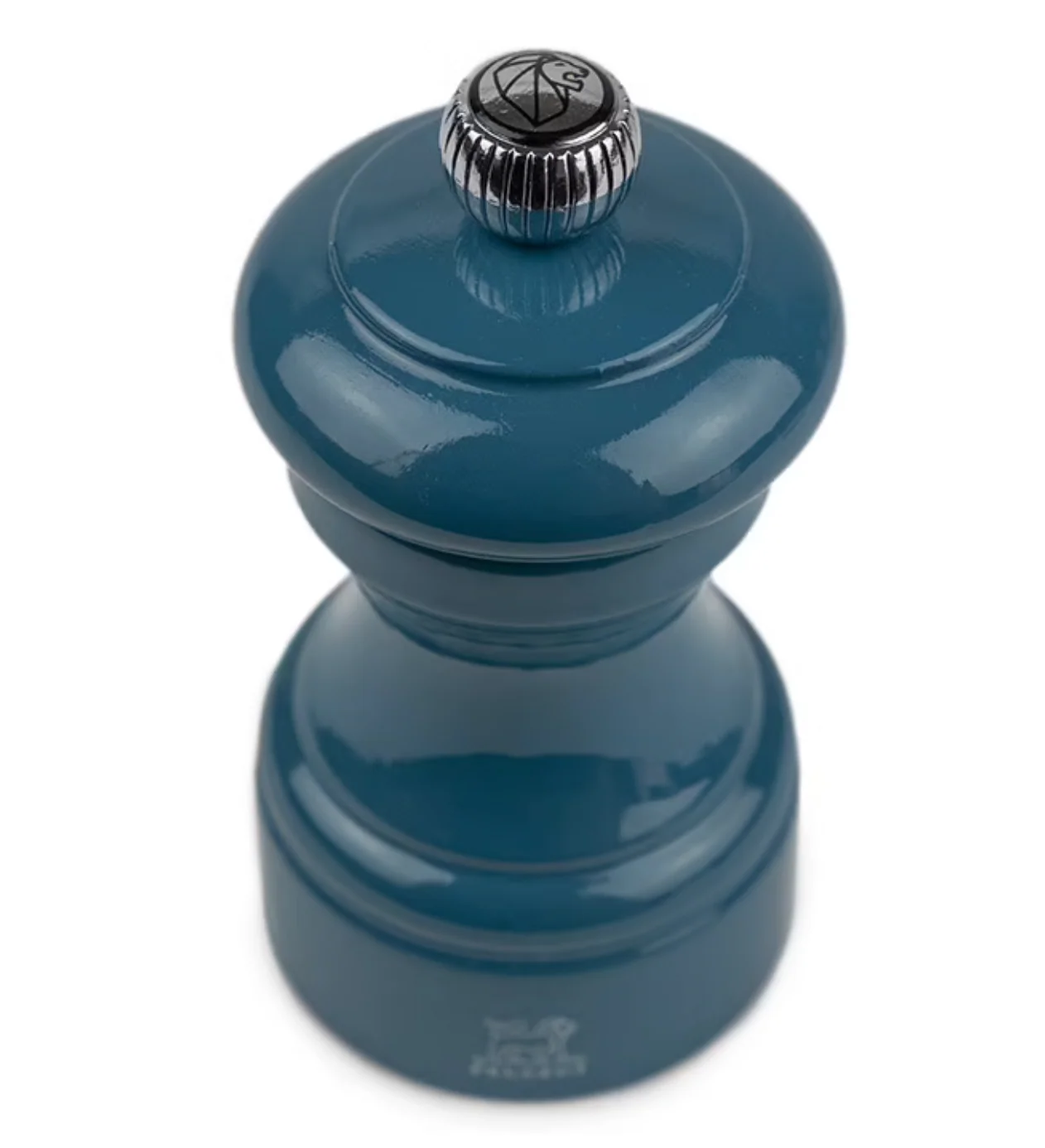 Peugeot Bistro Manual Gloss Painted Wood Pepper Mill – Pacific Blue  – 4" - Image 5