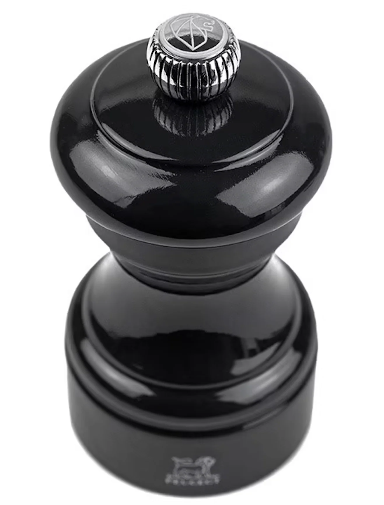 Peugeot Bistro Manual Gloss Painted Wood Pepper Mill – Black  – 4" - Image 5
