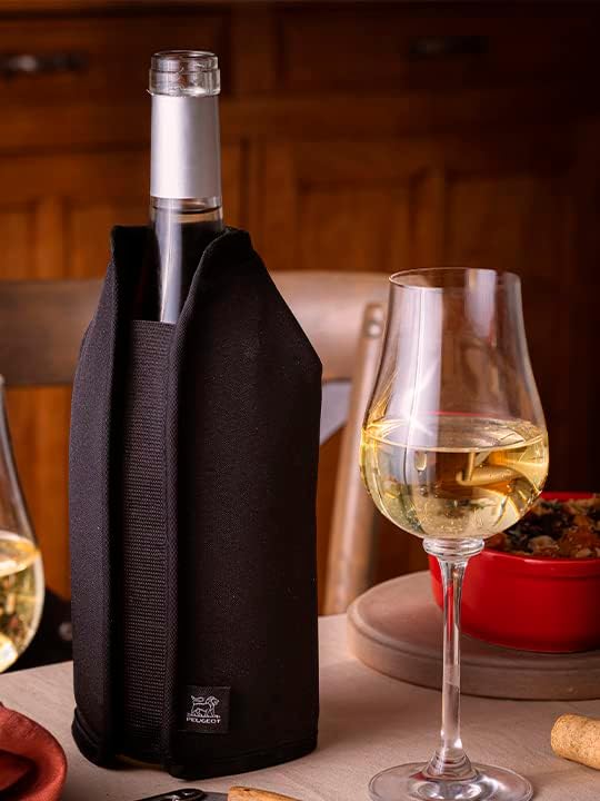 Peugeot Frizz Expandable Wine Cooling Sleeve – Gray - Image 2