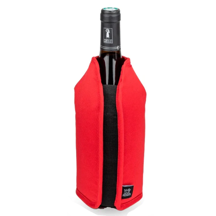 Peugeot Frizz Expandable Wine Cooling Sleeve – Red
