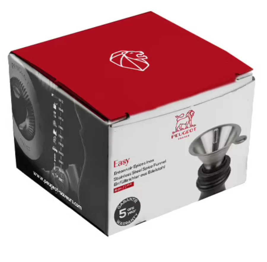 Peugeot Stainless Steel Easy Funnel For Spice Mills - Image 2