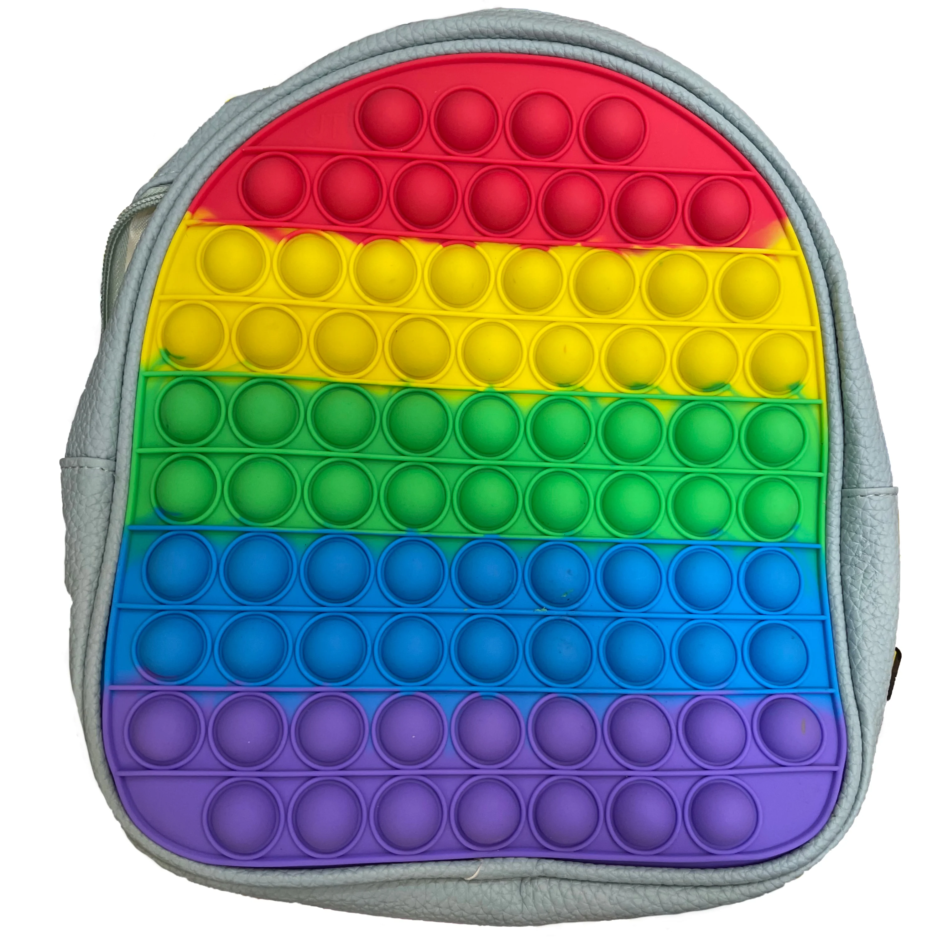 Pop Bubble Fidget Silicon Backpack – Assorted Colors - Image 3