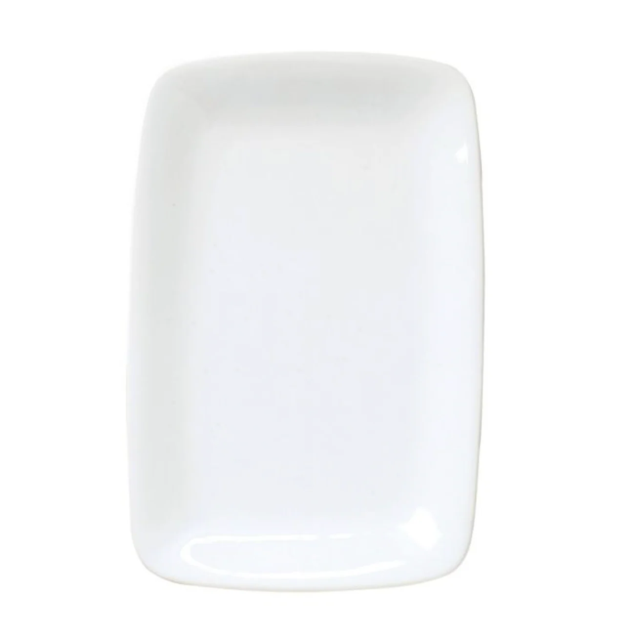 Porcelain Rectangular Platter – White – 10.25