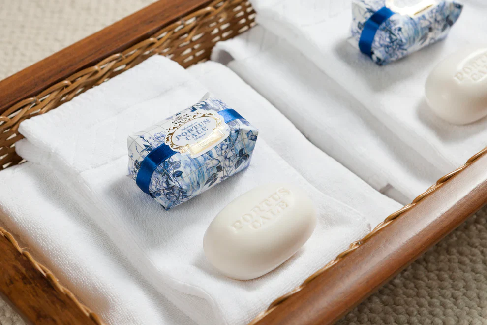 Portus Cale Bar Soaps - Gift Set of 3 | Pink Pepper & Jasmine - Image 3