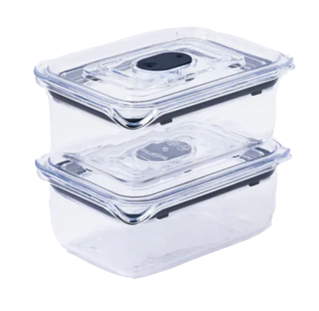Prepara Latchlok Click Food Storage Container – 1.9 Cups – Set of 2