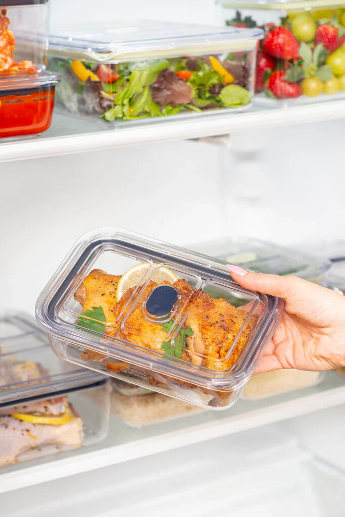 Prepara Latchlok Click Food Storage Container – 1.9 Cups – Set of 2 - Image 3