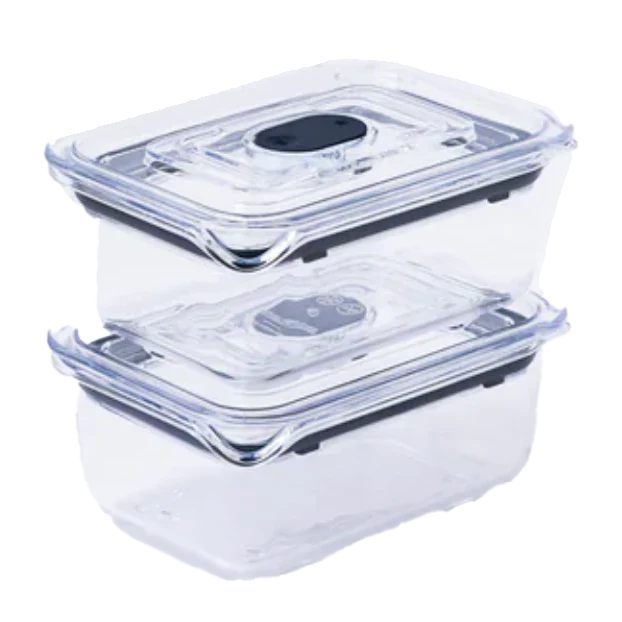 Prepara Latchlok Click Food Storage Container – 6.4 Cups – Set of 2