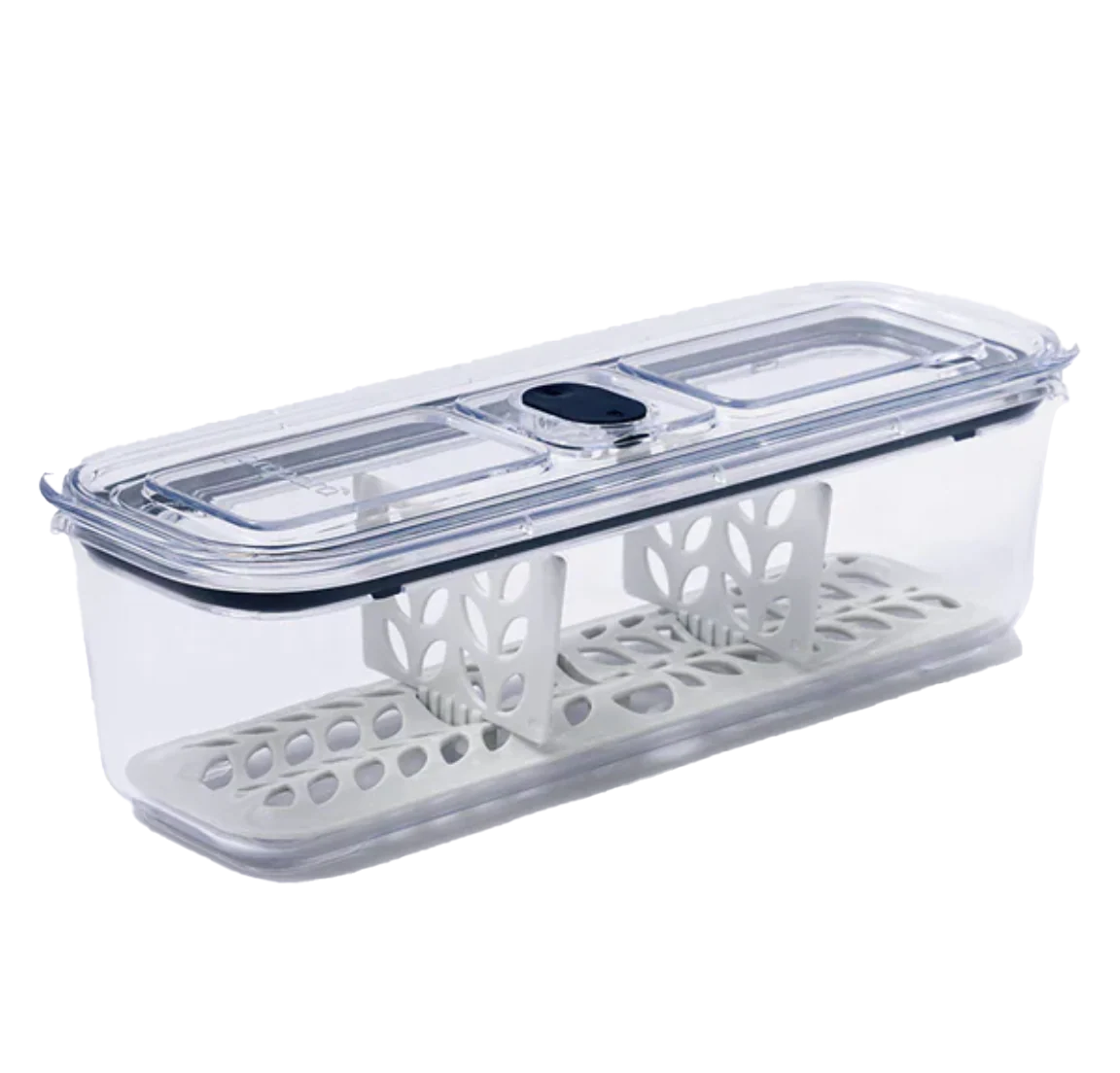 Prepara Latchlok Click Food Storage Container With Divider – 6.2 Cups