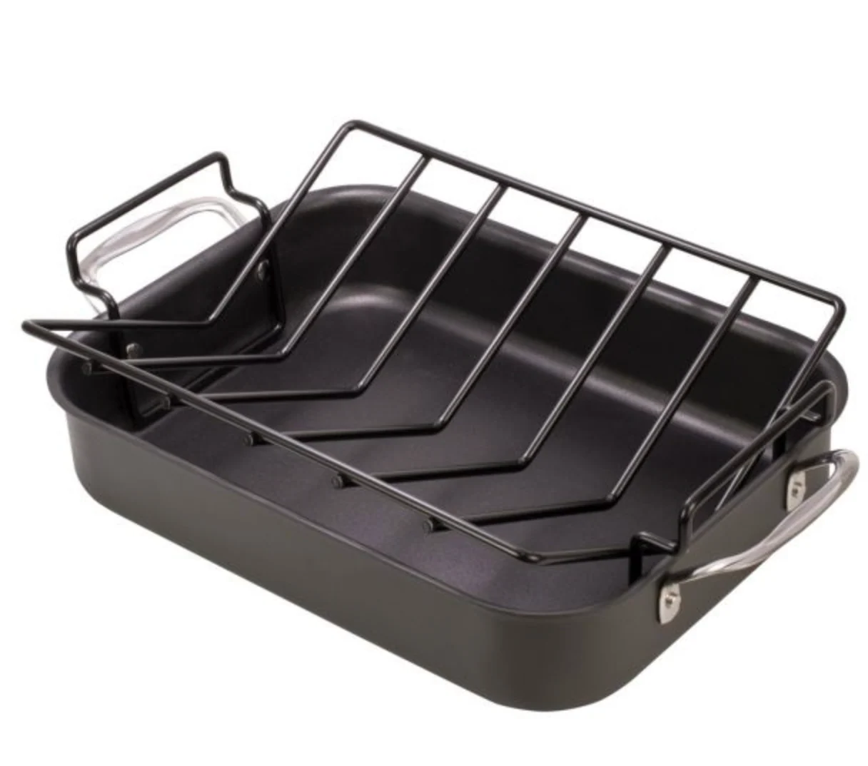 Pro V-Shaped Wire Nonstick Roasting Rack - Image 2