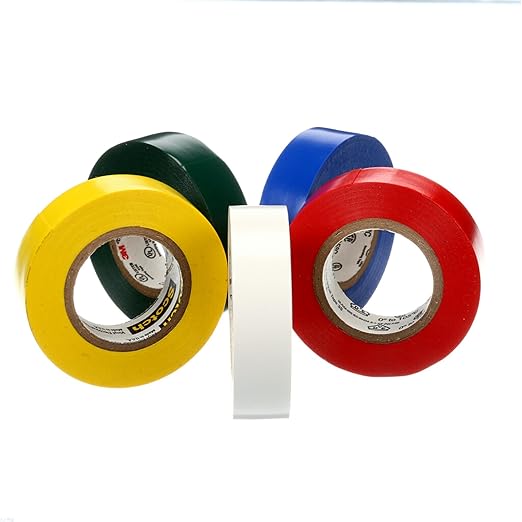 Professional Quality Electrical Tape – .5 x 240" – 5 Pack - Image 2