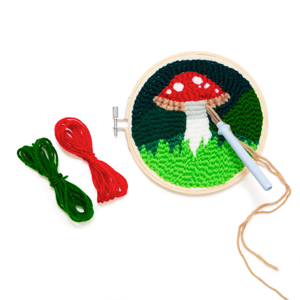 Punch Needle Kit – Mushroom - Image 3