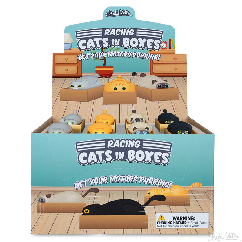 Racing Cats In Boxes Toy – Each Sold Separately - Image 2